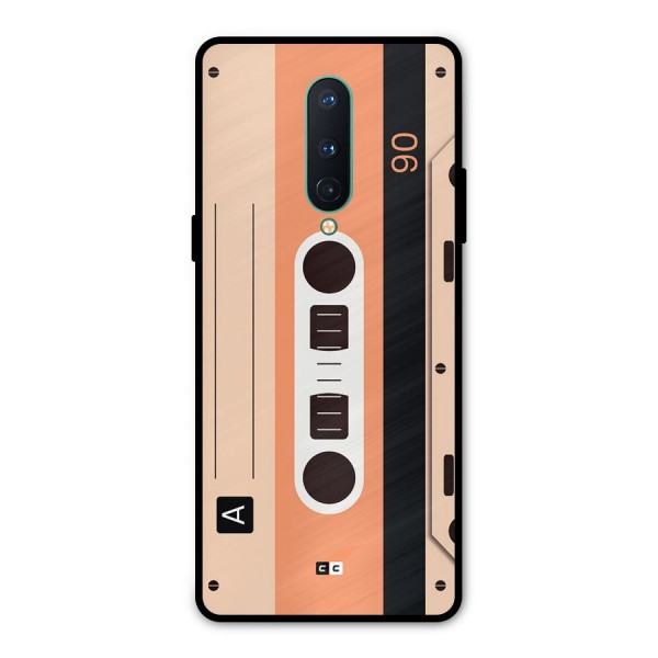 Retro Cassete Metal Back Case for OnePlus 8
