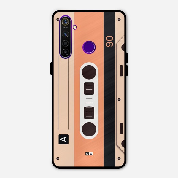 Retro Cassete Metal Back Case for Realme 5 Pro