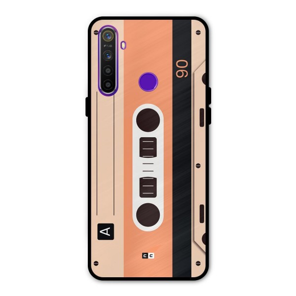 Retro Cassete Metal Back Case for Realme 5i