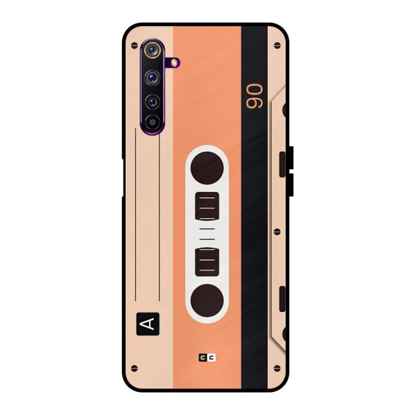 Retro Cassete Metal Back Case for Realme 6 Pro