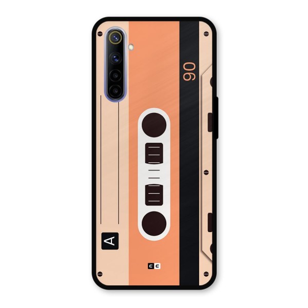 Retro Cassete Metal Back Case for Realme 6i