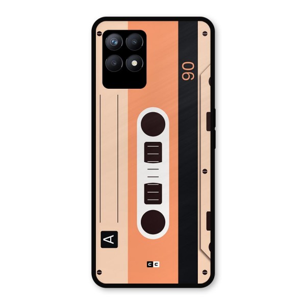 Retro Cassete Metal Back Case for Realme 8i