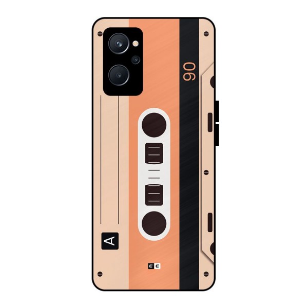 Retro Cassete Metal Back Case for Realme 9i 5G