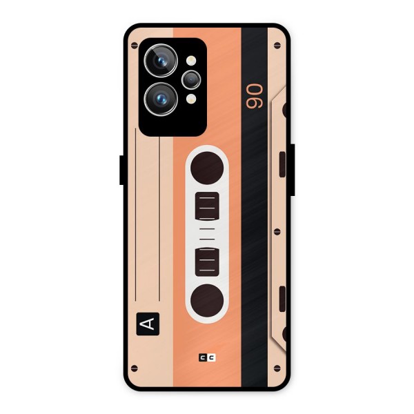 Retro Cassete Metal Back Case for Realme GT2 Pro