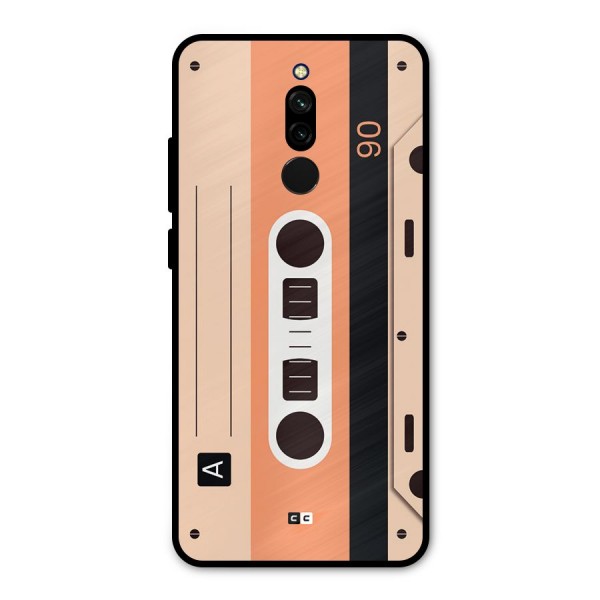 Retro Cassete Metal Back Case for Redmi 8