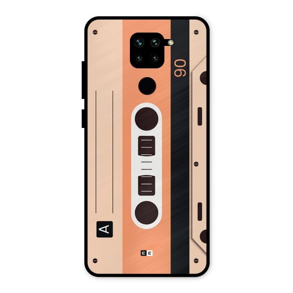 Retro Cassete Metal Back Case for Redmi Note 9