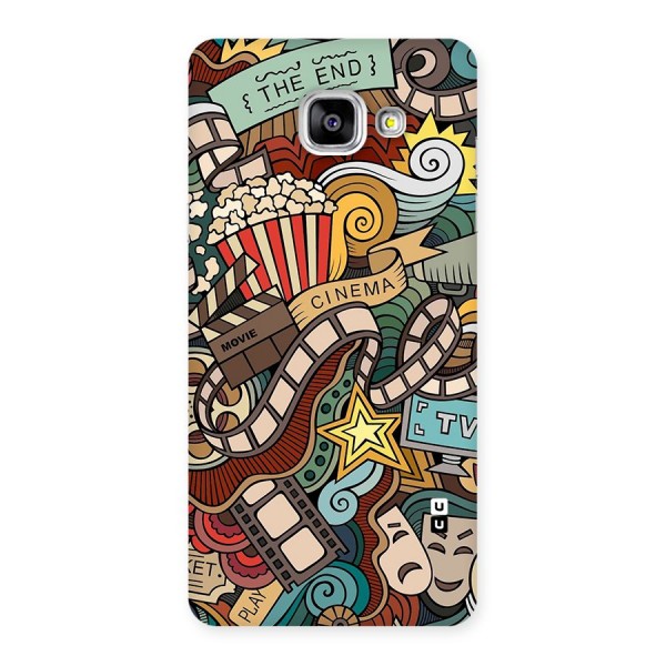 Retro Doodle Art Back Case for Galaxy A5 2016