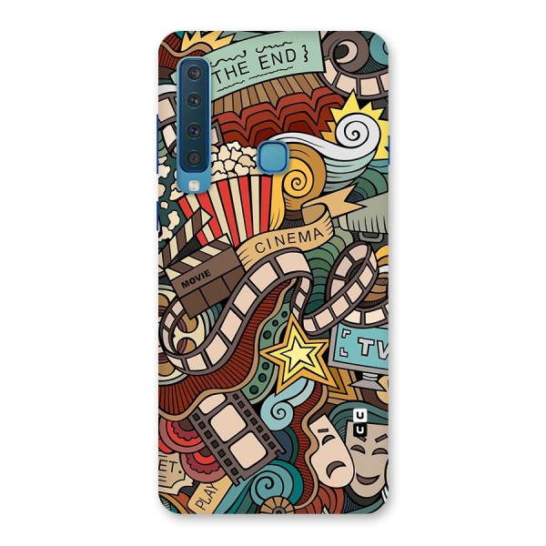 Retro Doodle Art Back Case for Galaxy A9 (2018)