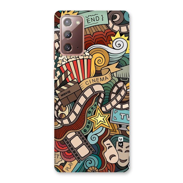 Retro Doodle Art Back Case for Galaxy Note 20