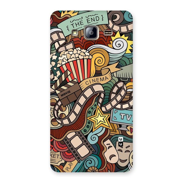 Retro Doodle Art Back Case for Galaxy On5