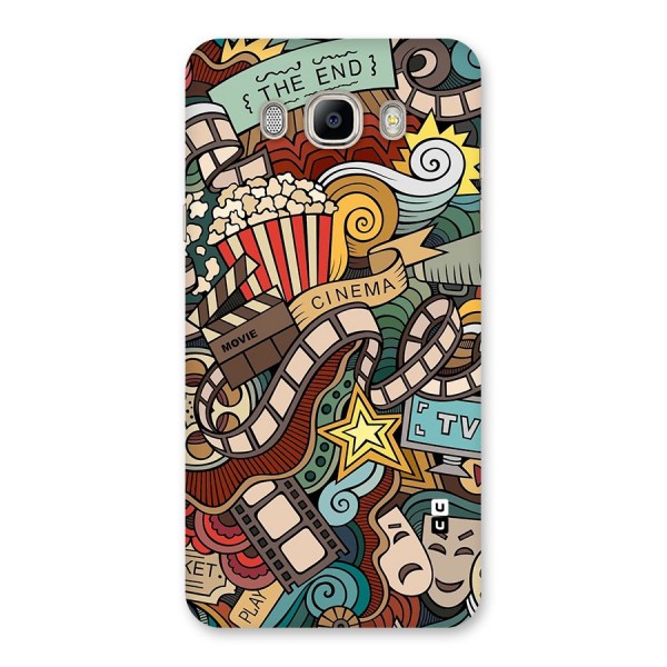 Retro Doodle Art Back Case for Galaxy On8