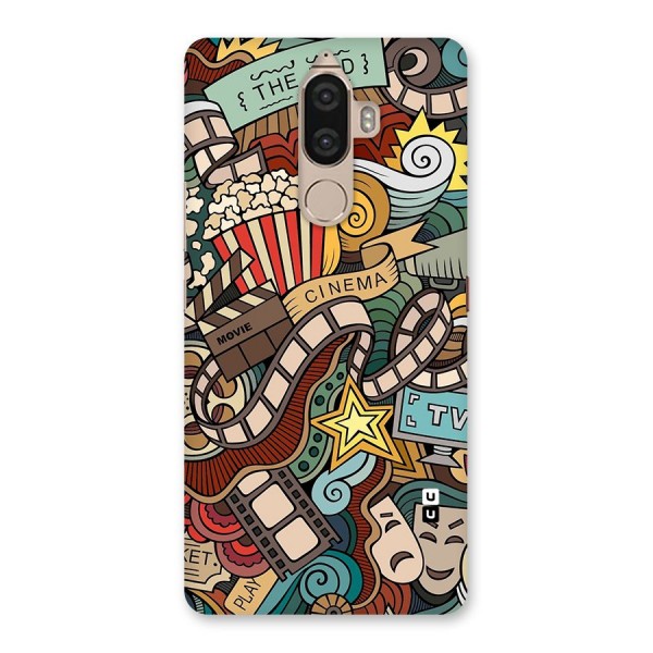 Retro Doodle Art Back Case for Lenovo K8 Note