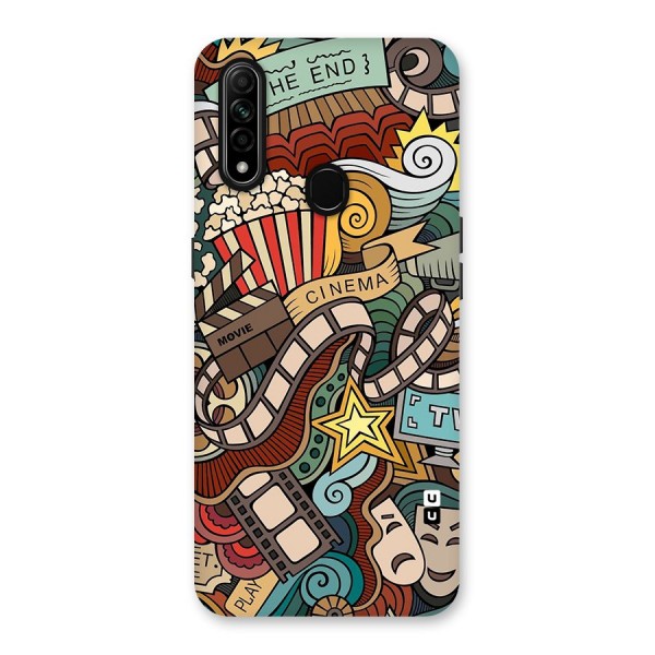 Retro Doodle Art Back Case for Oppo A31