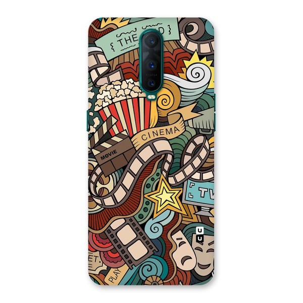 Retro Doodle Art Back Case for Oppo R17 Pro