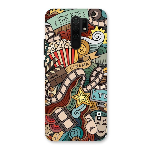 Retro Doodle Art Back Case for Poco M2