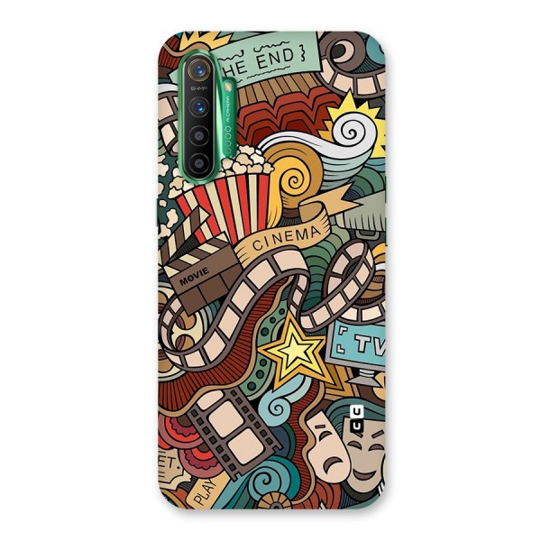 Retro Doodle Art Back Case for Realme X2