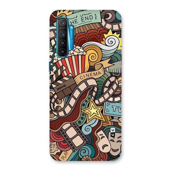 Retro Doodle Art Back Case for Realme XT