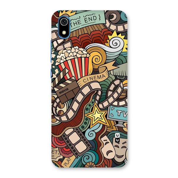 Retro Doodle Art Back Case for Redmi 7A