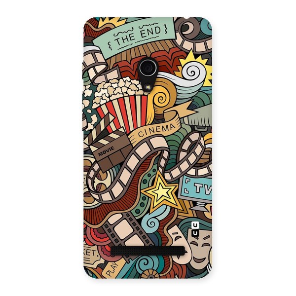 Retro Doodle Art Back Case for Zenfone 5