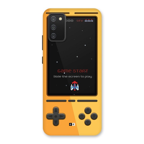 Retro Gamepad Back Case for Galaxy F02s