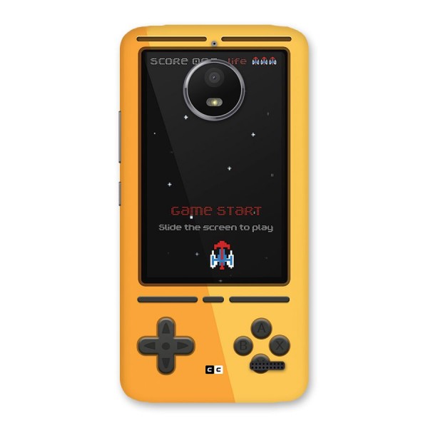 Retro Gamepad Back Case for Moto E4