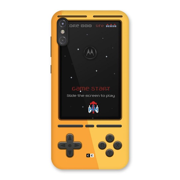 Retro Gamepad Back Case for Motorola One Power