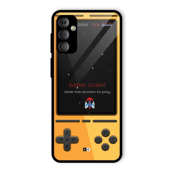 Retro Gamepad Glass Back Case for Galaxy F23