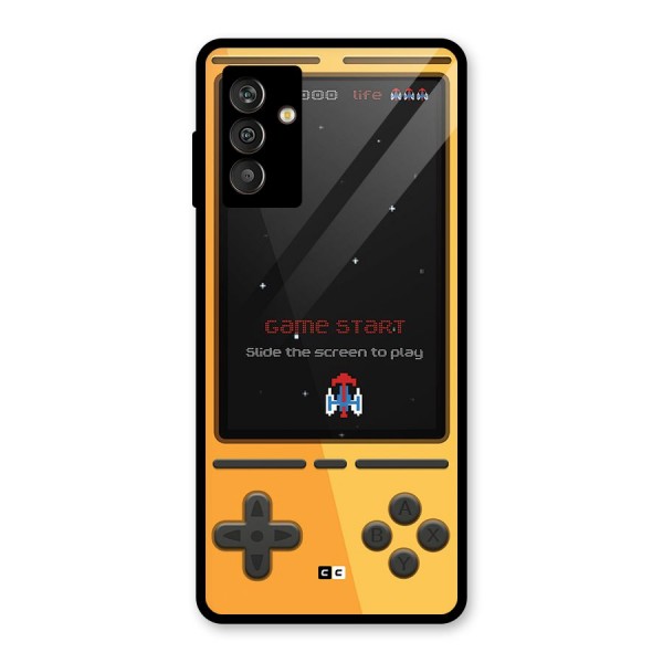 Retro Gamepad Glass Back Case for Galaxy M13