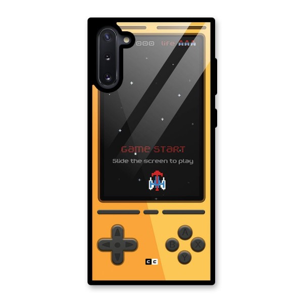 Retro Gamepad Glass Back Case for Galaxy Note 10