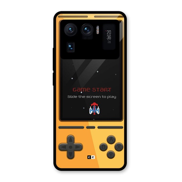 Retro Gamepad Glass Back Case for Mi 11 Ultra