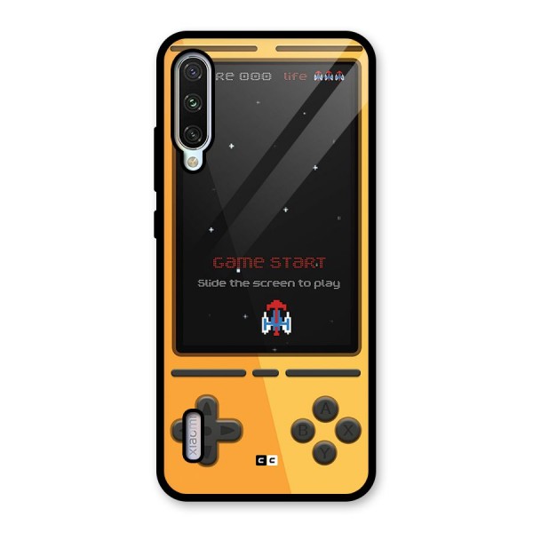 Retro Gamepad Glass Back Case for Mi A3