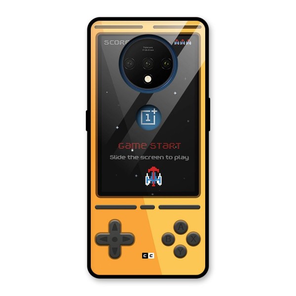 Retro Gamepad Glass Back Case for OnePlus 7T