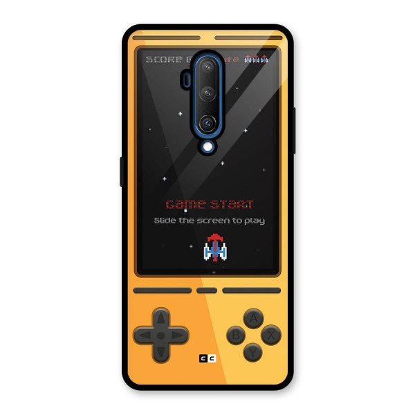 Retro Gamepad Glass Back Case for OnePlus 7T Pro