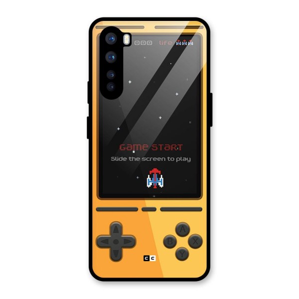 Retro Gamepad Glass Back Case for OnePlus Nord