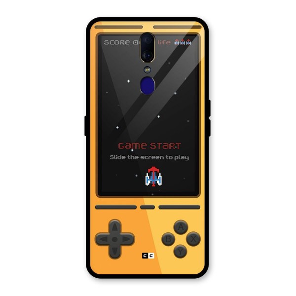 Retro Gamepad Glass Back Case for Oppo F11