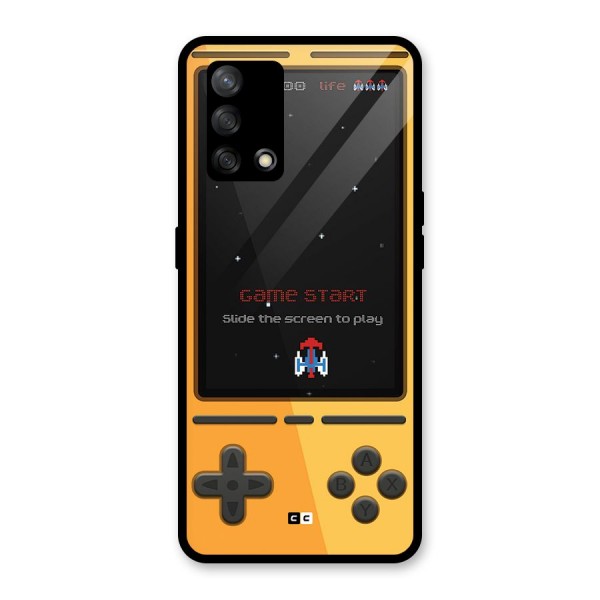 Retro Gamepad Glass Back Case for Oppo F19