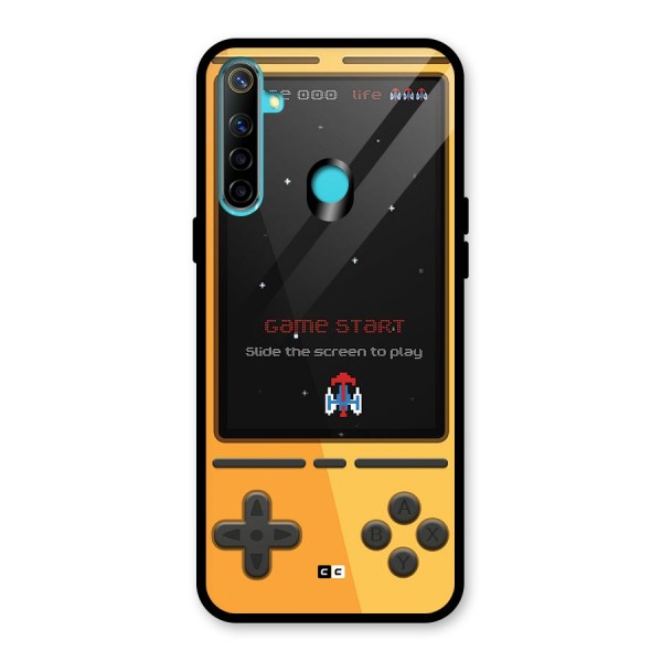 Retro Gamepad Glass Back Case for Realme 5