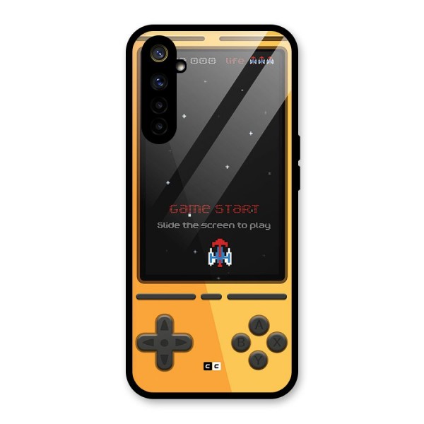 Retro Gamepad Glass Back Case for Realme 6