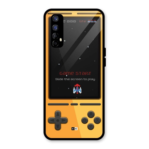 Retro Gamepad Glass Back Case for Realme 7