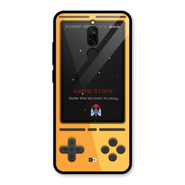 Retro Gamepad Glass Back Case for Redmi 8