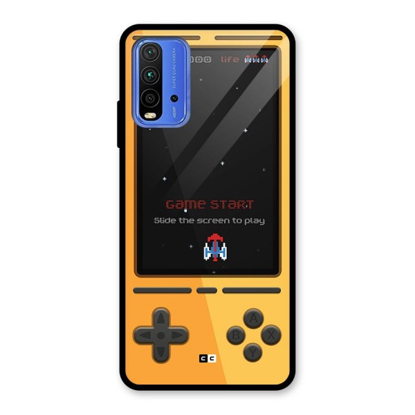 Retro Gamepad Glass Back Case for Redmi 9 Power