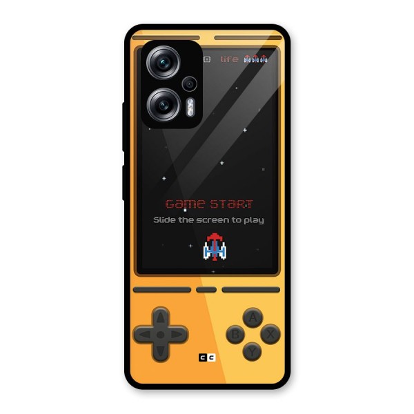 Retro Gamepad Glass Back Case for Redmi K50i