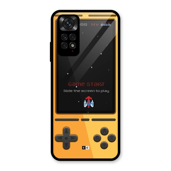 Retro Gamepad Glass Back Case for Redmi Note 11