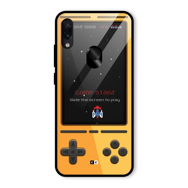 Retro Gamepad Glass Back Case for Redmi Note 7