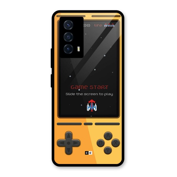 Retro Gamepad Glass Back Case for Vivo iQOO Z5