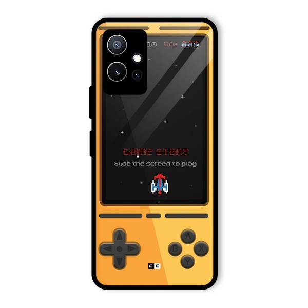 Retro Gamepad Glass Back Case for Vivo iQOO Z6