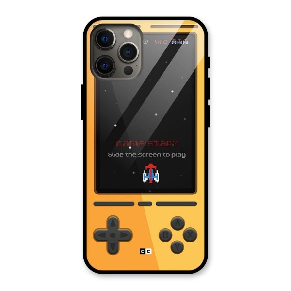 Retro Gamepad Glass Back Case for iPhone 12 Pro Max