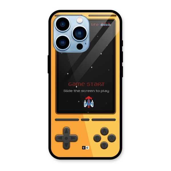 Retro Gamepad Glass Back Case for iPhone 13 Pro