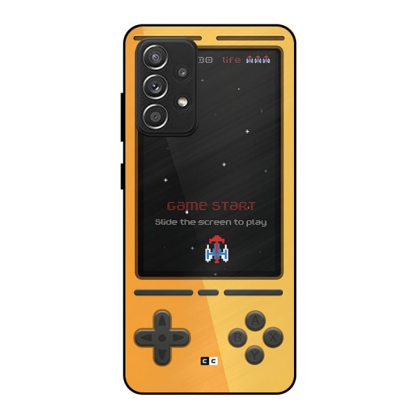 Retro Gamepad Metal Back Case for Galaxy A52