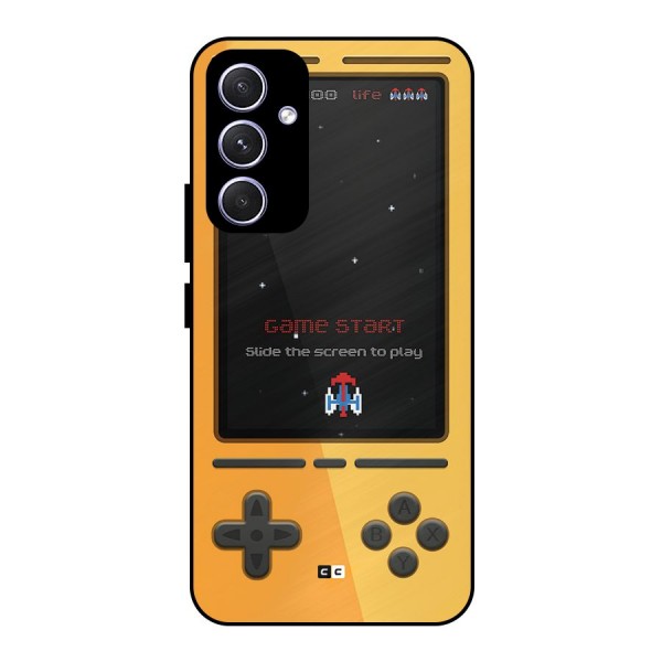 Retro Gamepad Metal Back Case for Galaxy A54